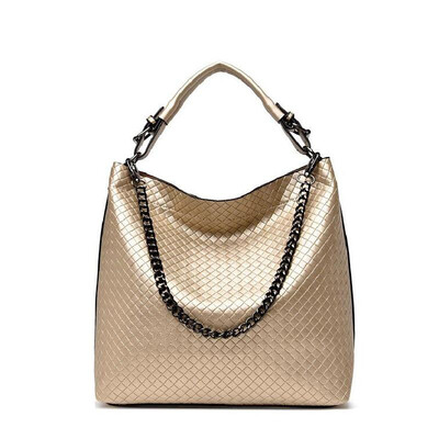 

2018Chain Bucket Women Bag New Fashion PU Leather Women Shoulder Bag Big Luxury Brand Ladies Hand bags Large Tote Bag Sac A Main