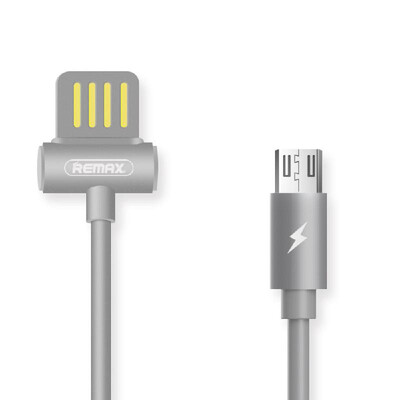 

Remax Waist Drum Dual-side USB Charger Micro USB Data Cabe 1m 21a Alloy Charging Sync Data Cable for Samsungxiaomi micro
