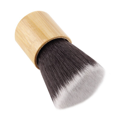 

Cosmetic Makeup Brush Flat Top Face Foundation Blusher Powder Tool Wood Burlywood