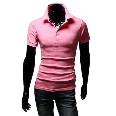 

Zogaa Mens POLO Shirt Fashion Short Sleeve