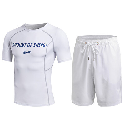 

Running Sport Suit Gym T-Shirt Basket-Ball Tracksuit Demix MenS Sportswear