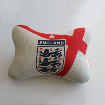 

Russia World Cup 2018 Automobile Cotton Hemp Bone Pillow Cartoon Head Pillow Neck Pillow Fans Souvenirs