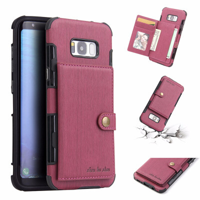 

SHS Phone Case For Samsung Galaxy G530J2 PrimeA8 2018 Fashion Concise Leather Wire Drawing Multifunction Purse