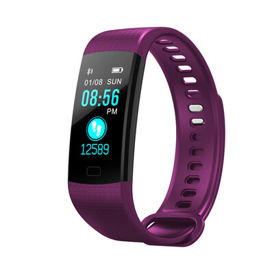 

Y5 Smart Band Watch Color Screen Wristband Heart Rate Activity Fitness tracker Smartband Electronics Bracelet VS Xiaomi Miband 2