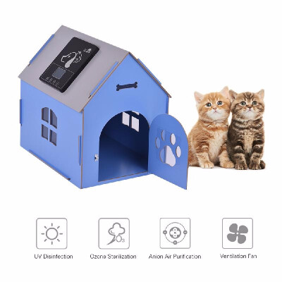 

Smart Pet Germicidal Sterilizer Dog Cat House Safe Ozone Sterilization UV Disinfection Anion Air Purification Instrument Protectin