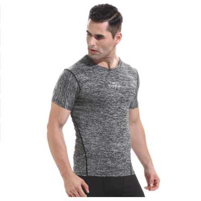 

New Arrival Gyms Training T-Shirt Workout Fitness Slim High Quality Shirts Men Quick Dry Flexible Exercise T-shirts