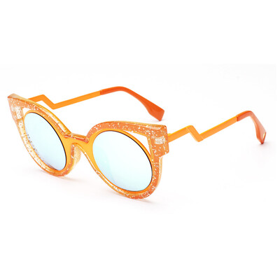 

FEIDU Newest Cat Eye Sunglasses Women Brand Designer Fashion UV Round Lens Sun Glasses For Men Oculos De Sol Feminino