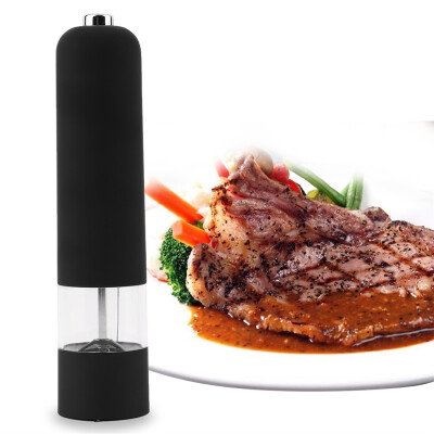 

Electric Salt Spice Pepper Herb Mills Grinder with LED Light Black/White