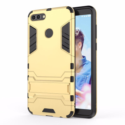 

Shockproof Hard Phone Case for Huawei Y9 2018 FLA-LX1 FLA-LX2 FLA-LX3 FLA-AL20 FLA-AL00 FLA-LA10 Combo Armor Case Back Cover