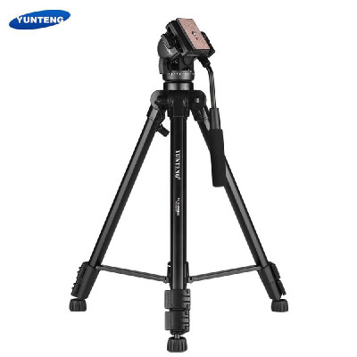 

YUNTENG VCT 880 Portable Aluminum Alloy Tripod 3 Section Telescoping with 2 Way Damping Ball Head for Canon Nikon Sony DSLR Camera