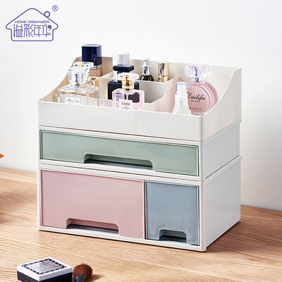 

YiCaiNianHua storage box desktop storage box storage box three-piece YCG3019