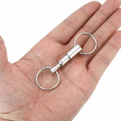 

5Pcs Premium Quick Release Pull-Apart Key Removable Handy Keyring Detachable