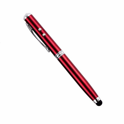 

Multifunction 4 in 1 Laser Pointer Touch Screen Stylus Ball Pen LED Torch for iPhone Samsung Tablet Capacitive Screen Universal