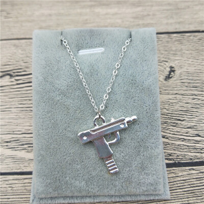 

New Gun Necklace Trendy Style Gun Pendant Necklace Women Hiphop Gun Jewellery