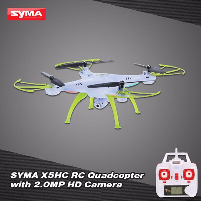 

SYMA X5C 2MP HD FPV Camera 24GHz 4CH 6Axis RC Helicopter Quadcopter Gyro 4GB TF Card