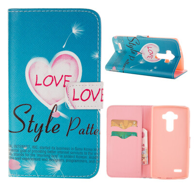 

MOONCASE ЧЕХОЛ ДЛЯ LG G4 Flip Leather Wallet Card Slot Foldable Stand Feature [Pattern series] /a11
