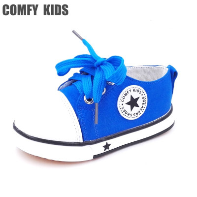 

COMFY KIDS Anti slip sole child sneakers shoes soft bottom baby toddler shoes boys girls sneakers child canvas boy girl