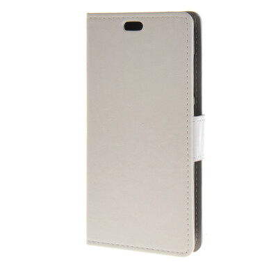 

MOONCASE Smooth PU Leather Flip Wallet Card Slot Bracket Back чехол для Huawei Ascend Y520 White