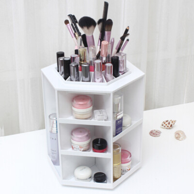 

Rotating Make up Organizer Cosmetic Display Brush Lipstick Storage Stand