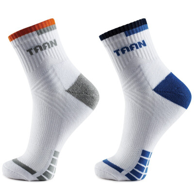 

Tai Ang TAAN professional sports socks badminton socks to help men's towel at the end of sports socks T-343 three pairs of