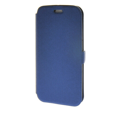 

MOONCASE Cross pattern Flip Pouch Leather Wallet Slim чехол для Samsung Galaxy S6 Edge Dark blue