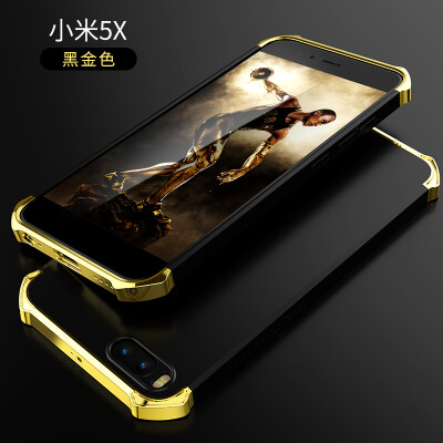 

Goowiiz Phone Case For Xiaomi Mi 5X6 Fashion Plating Matte Hard PC Hybrid Prevent falling Full Protection