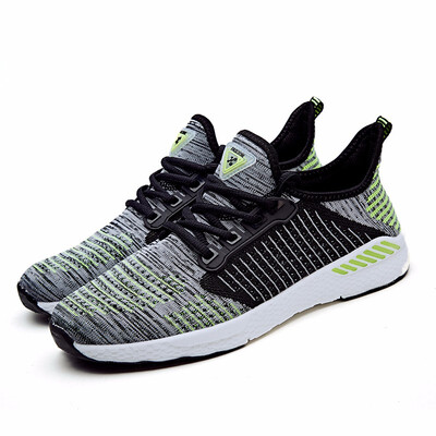 

2018 New Air Mesh Running Shoes For Men Sneakers Outdoor Breathable Comfortable Athletic Flat Shoes Women Sports Shoes