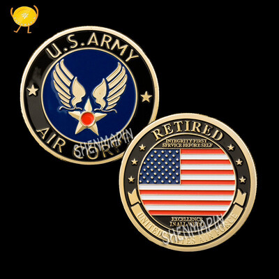 

Honorable Retired United States Air Force Commemorative Coin