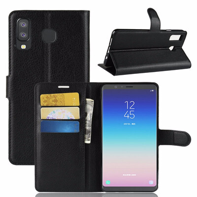 

for Samsung Galaxy A8 Star Wallet Phone Case for Samsung Galaxy A8 Star A9 Star G8850Z Flip Leather Cover Case Fundas Capa Etui