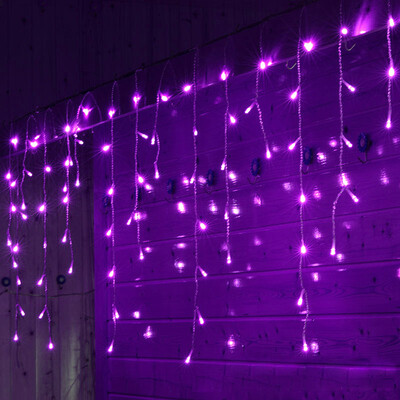 

JULELYS 10 x 065M 320 Bulbs LED Curtain Lights Christmas Garland Window Outdoor LED Lights Decoration For Wedding Holiday Party