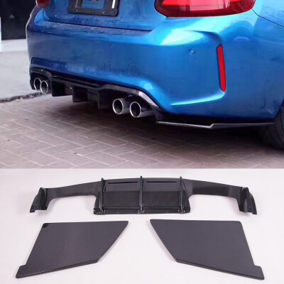 

Style Carbon fiber Bumper Rear Diffuser Fit For BMW F87 M2