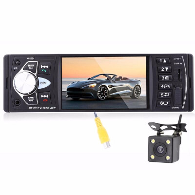 

4022D 41 Inch Car MP5 Player Stereo Audio Bluetooth TFT Screen FM Station Video with Remote Control Camera