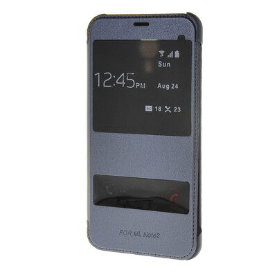 

MOONCASE чехол для Meizu M2 Note Meilan Note2 Ultra Slim View Window Flip Leather Case Cover Grey