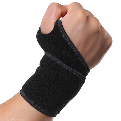 

LAC Adjustable Sports Wristband for Man ahd Woman Joint Gloves Tenosynovitis Free Size