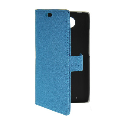 

MOONCASE Slim Leather Side Flip Wallet Card Slot Pouch Stand Shell Back ЧЕХОЛ ДЛЯ Motorola Moto Droid Turbo XT1254 Blue