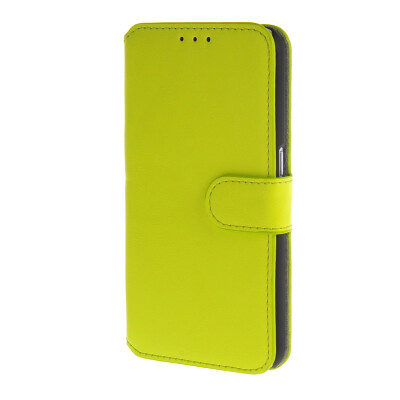 

MOONCASE Case for Samsung Galaxy S6 Smooth Skin Flip Wallet Card Slot Stand Pouch Leather Cover Green