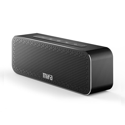 

MIFA A20 Wireless Bluetooth Speaker Overweight Subwoofer Mini Outdoor Portable Mobile Computer Home iphoneipad Small Sound Metal Black