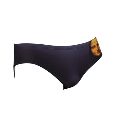 

Mens European Fashion Sexy Creative Personality Pattern Summer Swimming Underwear