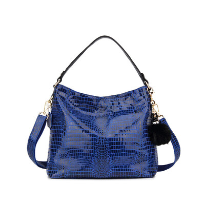 

Realer® New brand women genuine leather handbags fashion lady shoulder bags tote bags high quality messenger bags Black bag