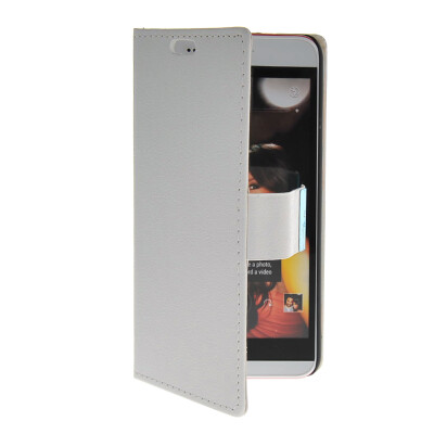 

MOONCASE Slim Leather Side Flip Wallet Card Slot Pouch with Kickstand Shell Back чехол для HTC Desire Eye White