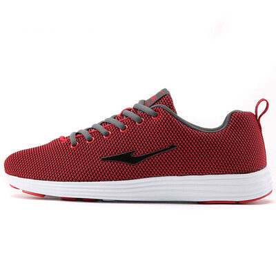 

Erke micro running shoes male knitted mesh leisure running shoes 51115203167 Mars red 41 yards