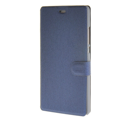 

MOONCASE Matte Skin Flip Leather Wallet Card Slot Stand Back чехол для Sony Xperia M4 AQUA Sapphire