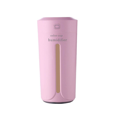 

TOMNEW 230ML Cool Mist Humidifier USB Mini Portable Ultrasonic Two Gears Air Diffuser Freshener with LED Night Light in Home Car