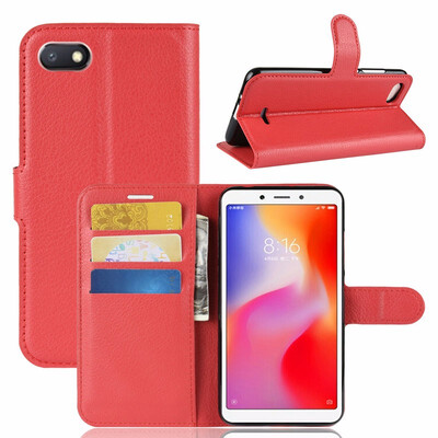 

for Xiaomi Redmi 6A Wallet Phone Case for Xiaomi Redmi 6A 6 A 2GB 16GB 3GB 32GB 545" Flip Leather Cover Case Etui Fundas