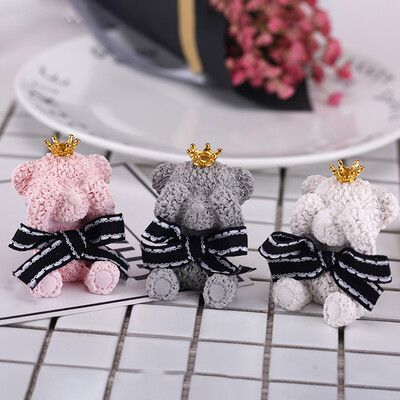 

Huxiang Ting Aromatherapy Car Perfume Fragrance Car Vents Spreading Fragrance Decoration Bedroom Decoration Bears 3 Pack