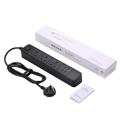 

Power Strip 3AC Interface 4 USB Charging Port AC 100-250V 3250W with OvercurrentOver-heating Protection LED Indicator Lamp 18M C
