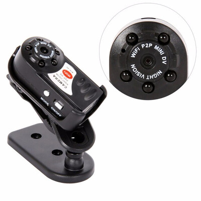 

HD Q7 Mini Camera Wifi Network Infrared Night Vision Small Remote Surveillance Camera DVR Wireless Video Camera Recorder TF Card