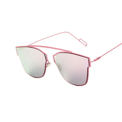 

FEIDU высококачественного сплава квадратные солнцезащитные очки женщин Бренд дизайнер Отражательного плоского объектива солнцезащитные очки унисекс Oculos де соль Feminino