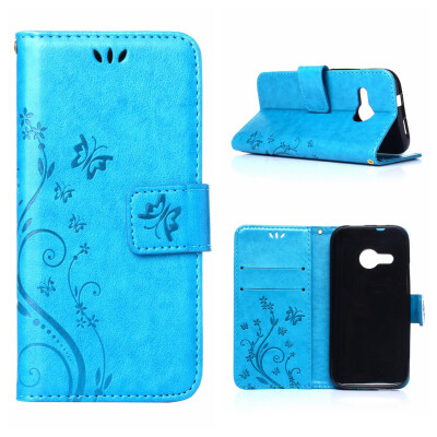 

MOONCASE Flower Pattern Premium Soft PU Leather Case Cover For HTC One Mini 2 (M8 Mini