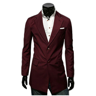 

Zogaa Autumn And Winter New Mens Wind Single-breasted Casual